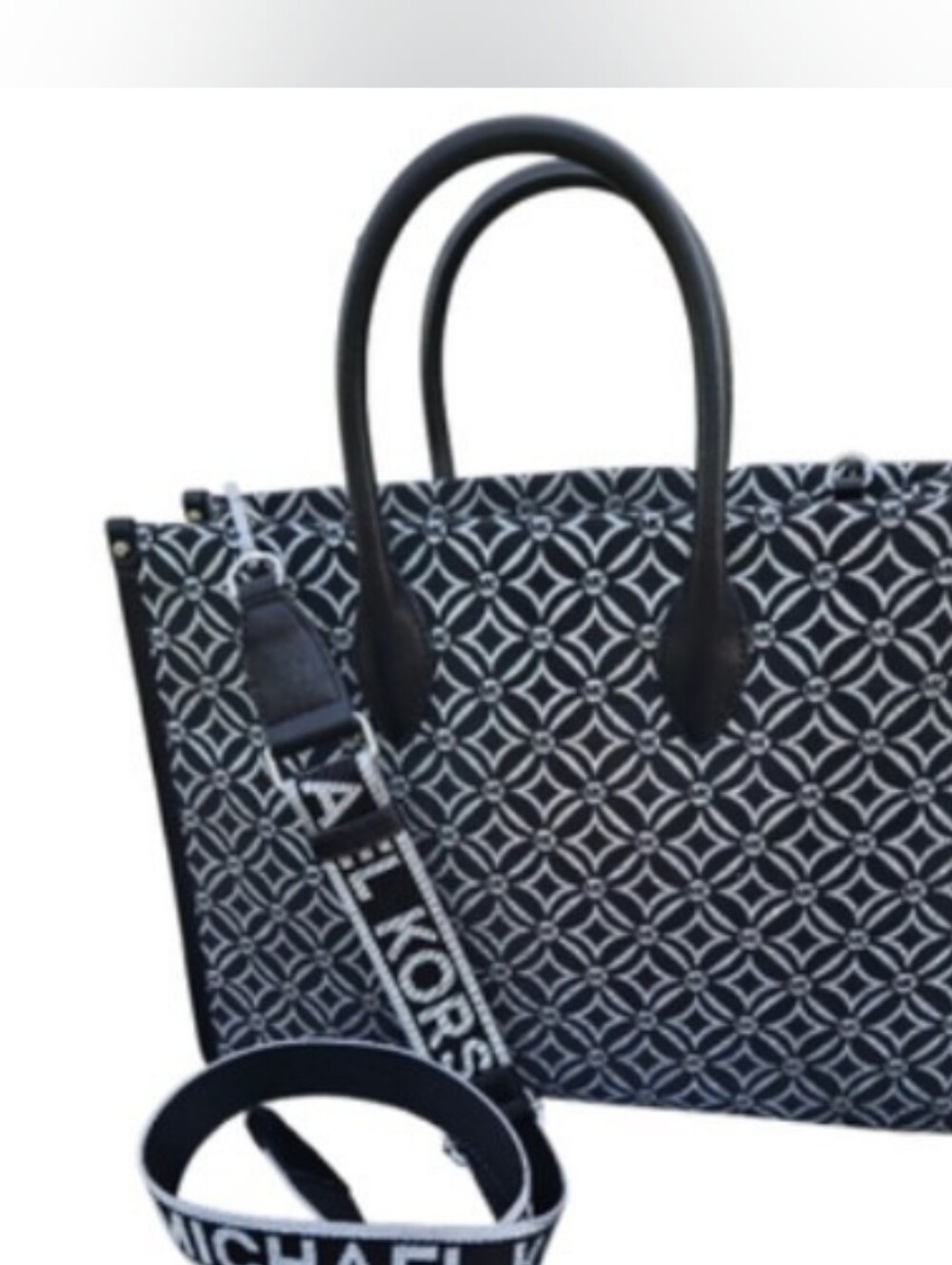 PRIVATE LISTING* DO NOT PURCHASE* Michael Kors Mirella Matllic Black Medium TOTE